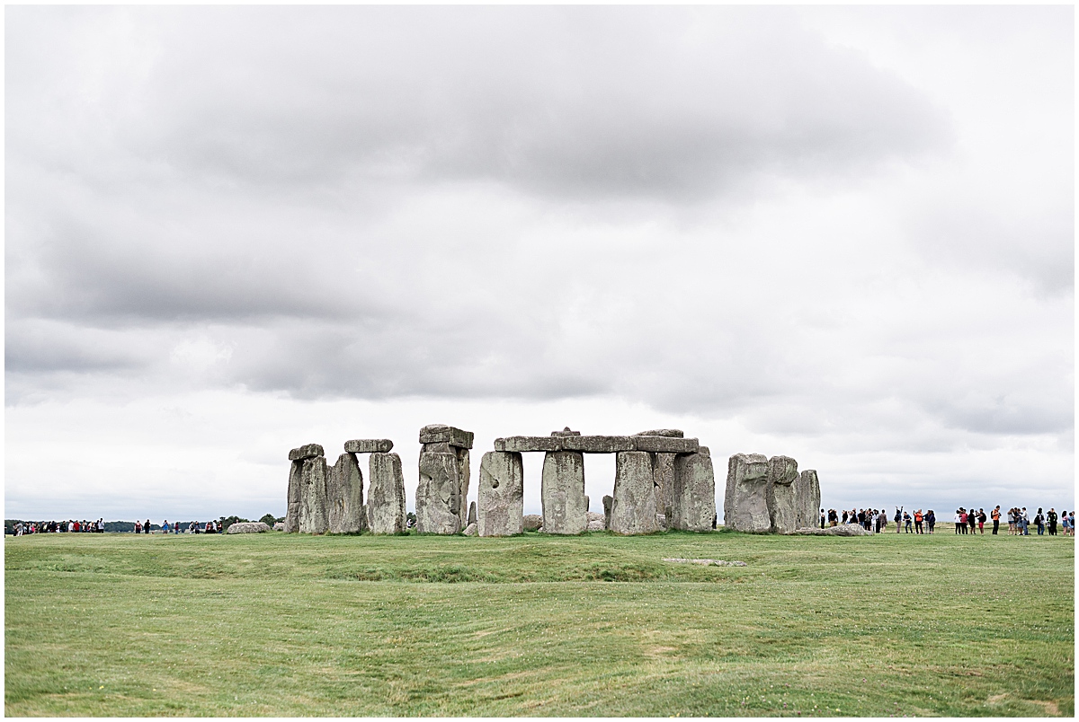 europe travel photographer panoramic view of stonehenge on cloudy day