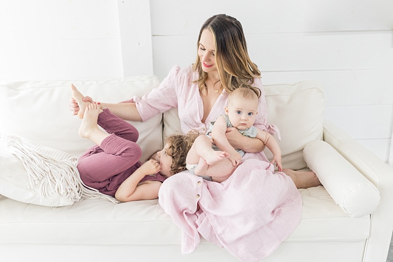 photographer with her kids shares her top 5 splurge baby items